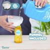 Darice 2 Pack 128oz Bubble Solution Refill for Bubble Machines & Blowers - Easter, Weddings, Birthdays, Outdoor - 4 Big Bubble Wands Included - Non-Toxic Safe for Toddlers & Kids, Colors May Vary view 4
