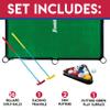 Franklin Sports Billiards Golf - Combining Billiards & Golf - Perfect for Kids and Families - Indoor Mini Game for Adults + Kids view 2