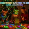 Ammy Glow  205 Pcs Glow Sticks Bulk Party Pack  Glow in the Dark Party Supplies with Glow Bracelets & Necklaces  New Years Eve Party Supplies (Tube Packed) view 3