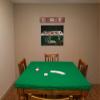 Poker Table Cover for Lifetime Table in Speed lite + pad - Felt Table Cover Alternative fits Square 36, 48", 60" (Green, 5ft Square) view 2