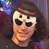 Sun-Staches Snowman Sunglasses |Holiday Party Costume Accessory | UV 400 | One Size Fits Most White, Black view 3