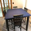 Poker Table Cover for Lifetime Table in Speed lite + pad - Felt Table Cover Alternative fits Square 36, 48", 60" (Blue, 3ft Square) view 4