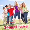 Franklin Field Day Potato Sack Race Bags & 3-Legged Race Bands Game Kit - Great for Kids - 2 Games in 1 view 4