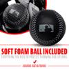Franklin Sports MLB Kids Tee Ball Glove + Ball Set - RTP Youth Fielding Glove for Teeball - MLB Synthetic Leather Baseball Mitt - Ready to Play (RTP) - 9.5" Inch Right Hand Throw - Black view 3