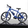 Nuoyi Creative Alloy Finger Bicycle 1:10 Miniature Simulated Bicycle, Road Finger Bicycle Toys(Blue) view 1
