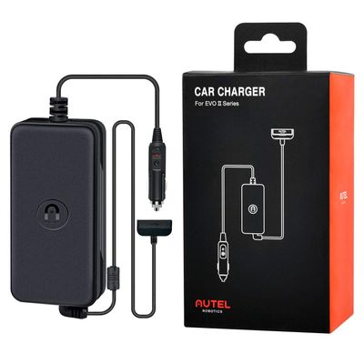 Autel Robotics EVO 2 Series Drones Car Charger with Built-in USB Port, Fit for EVO 2 Pro V2 & V3, EVO 2 Pro Enterprise, EVO 2 Pro RTK, EVO 2 Dual 640T, EVO 2 Dual 640T RTK, EVO 2 Dual 640T Enterprise