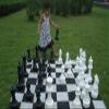 MegaChess Giant Chess Set Game with 12" Tall King - A Large Chess Set Yard Game for Families Looking for Outdoor Jumbo Games - 32 Large Pieces Made from Durable HDPE (Plastic Board Included) view 1