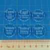 LITKO Triumphs Token Set, Compatible with Age of Sigmar: 2019 Generals Handbook, Transparent Light Blue (6) view 3