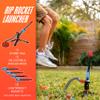 NERF Kids Toy Rocket Launcher - Rip Rocket Jump Rockets + Launcher - Boys + Girls Toy Stomp Pad + Missiles Set view 3