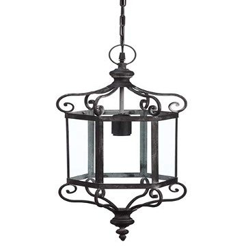 22.25" Hanging Lamp Gray (pack of 2)