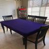 Poker Table Cover for Lifetime Table in Speed lite + pad - Felt Table Cover Alternative fits Square 36, 48", 60" (Purple, 4ft Square) view 2