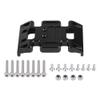 Aluminum Center Skid Plate, Durable Transmission Frame Repair Kit RC Upgrade Accessory for SCX10 1:10 RC Car Frame Protection view 1