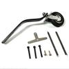 RC Plane Tail Wheel 100CC Carbon Fiber Tail Wheel Set w/ 1.75" PU Wheel view 2