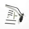 RC Plane Tail Wheel 100CC Carbon Fiber Tail Wheel Set w/ 1.75" PU Wheel view 3