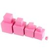 DANNI Montessori Kids Wood Math Toy Pink Tower Solid Wood Cube 0.7-7CM Early Preschool Educational Toys Christmas Children Day Gifts view 2
