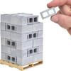 Acacia Grove Mini Cinder Blocks with Pallet, 1/12 Scale (48 Pack) view 1