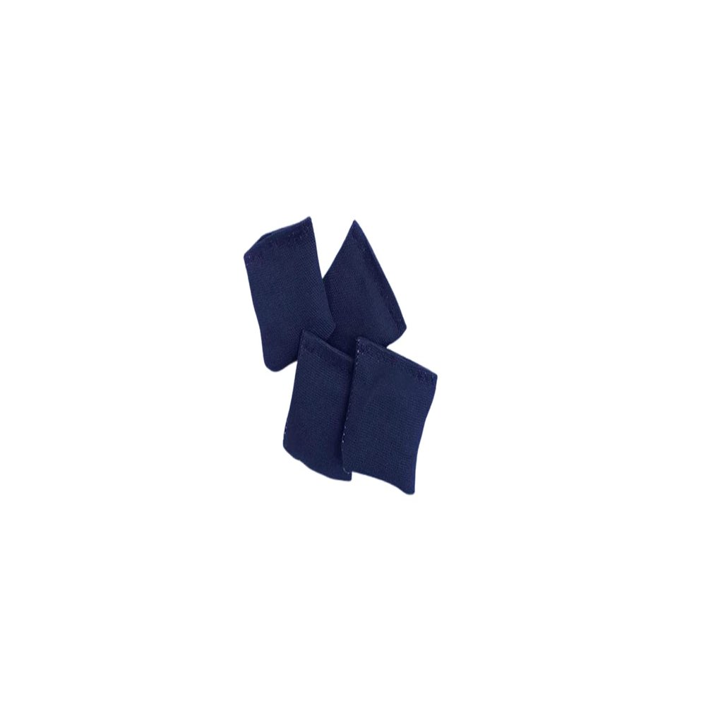 2" Bean Bag Toss Mini Cornhole Navy Blue set of 4