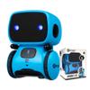 Contixo R1 Kids Robot Toy, Blue Interactive Smart Robots with Voice Control Talking Dancing Learning Touch Sensor Compact Educational Portable Toy for Boys Girls Toddlers 3-8 Years Old Birthday Gifts view 1