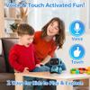 Contixo R1 Kids Robot Toy, Blue Interactive Smart Robots with Voice Control Talking Dancing Learning Touch Sensor Compact Educational Portable Toy for Boys Girls Toddlers 3-8 Years Old Birthday Gifts view 3