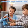 Contixo R1 Kids Robot Toy, Blue Interactive Smart Robots with Voice Control Talking Dancing Learning Touch Sensor Compact Educational Portable Toy for Boys Girls Toddlers 3-8 Years Old Birthday Gifts view 4