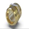 ABA Beul 16001.012.2 Double Nipple with Hexagon, Brass, 1 1/4 view 1