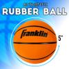 Franklin Sports 3 Mini Basketballs with Pump - 5 Inch Sized Perfect for Kids Ages 6+ view 2