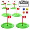 GoSports Pure Putt Challenge Mini Golf Game - Build Your Own Course at Home, The Office or On The Green - Includes 9 Holes, 4 Balls, Dry-Erase Scorecard, Tote Bag & Rules view 1