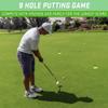 GoSports Pure Putt Challenge Mini Golf Game - Build Your Own Course at Home, The Office or On The Green - Includes 9 Holes, 4 Balls, Dry-Erase Scorecard, Tote Bag & Rules view 3