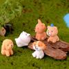 12 Pcs Dog Figures for Kids, Animal Toys Set Cake Toppers, Dog Figurines Collection Playset for Christmas Birthday Gift Desk Decorations view 2