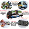 12 Pull Back Racing Cars Die cast Race Car Vehicles Playset,2.7 Inch Metal Friction Powered Car Toys for Toddlers view 4