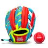 Franklin Sports Air Tech Baseball Glove with Ball - Tee Ball - Soft Air Tech Foam - Royal/Red, 8.5" view 1