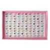 ONEST 100 Pieces Cute Rings Jewelry Rings Pretend Play Ring and Dress up Ring Gift view 2