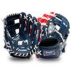 Franklin Sports Tee Ball Glove - Right Handed Youth Fielding Glove - MLB Synthetic Leather Baseball Glove - Ready to Play Glove (RTP) - 9.5 Inch Right Hand Throw - MLB USA with Ball view 3