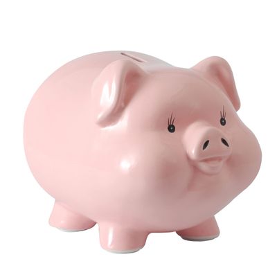Ceramics Piggy Bank for Adults,Boys Piggy Bank Girls,Money Safe for Cash Saving,alcancias De Dinero para Adultos Nios,Saving Money Bank,Coin Bank,Modern Home Decor Living Roomk