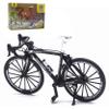 Creative Alloy Finger Bicycle 1:10 Miniature Simulated Bicycle Toys, Finger Racing Bicycle Handlebars Bent(Black) view 1
