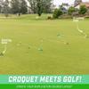 GoSports Putt-Thru Croquet Putting Game - Includes 9 Gates, 4 Golf Balls and Tote Bag - Play at Home, The Office or On The Green! view 4