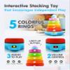 BEST LEARNING Stack & Learn - Developmental Educational Activity Stacking Toy for 6 or 9 Month Old Baby Toys and Up | First 1 Year Boy Girl Gifts for Birthday Gift view 4