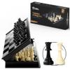 Chess Armory Magnetic 9.5 Inches Travel Chess Set - Folding Board with Storage Box & 2 Extra Queen. view 1