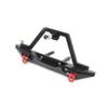 LAFEINA Metal Front and Rear Bumper Bull Bar for 1:10 RC Crawler Car SCX10 & SCX10 II 90046 90047 TRX-4 (Black) view 4