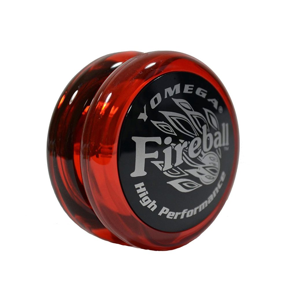 Yomega Fireball YoYo -HIGH Performance Responsive Transaxle Yoyo, Great for String Tricks for Advance Players to Perform Like Pros + Extra 2 yo yo Strings & 3 Month Warranty (Red/Black)