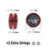 Yomega Fireball YoYo -HIGH Performance Responsive Transaxle Yoyo, Great for String Tricks for Advance Players to Perform Like Pros + Extra 2 yo yo Strings & 3 Month Warranty (Red/Black) view 4