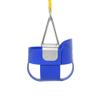 BCGI Heavy-Duty High Back Full Bucket Toddler Swing Seat with Coated Swing Chains and Snap Hooks Fully Assembled view 4