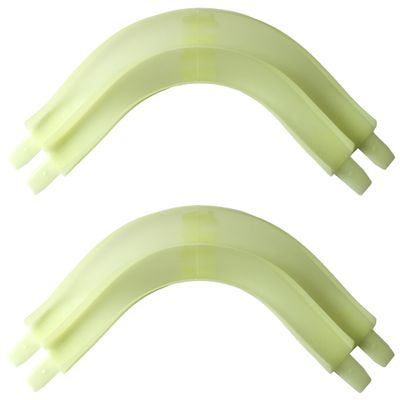 Tracer Racers Speedway Track Corner Add On Track Module for Green Tracer Racers R/C and Other 1.64 Scale Non-Slot Track Sets