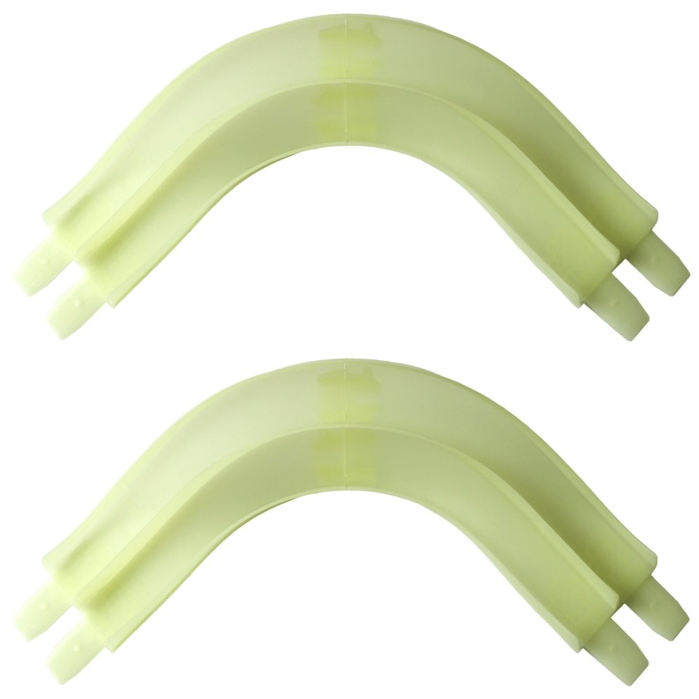 Tracer Racers Speedway Track Corner Add On Track Module for Green Tracer Racers R/C and Other 1.64 Scale Non-Slot Track Sets