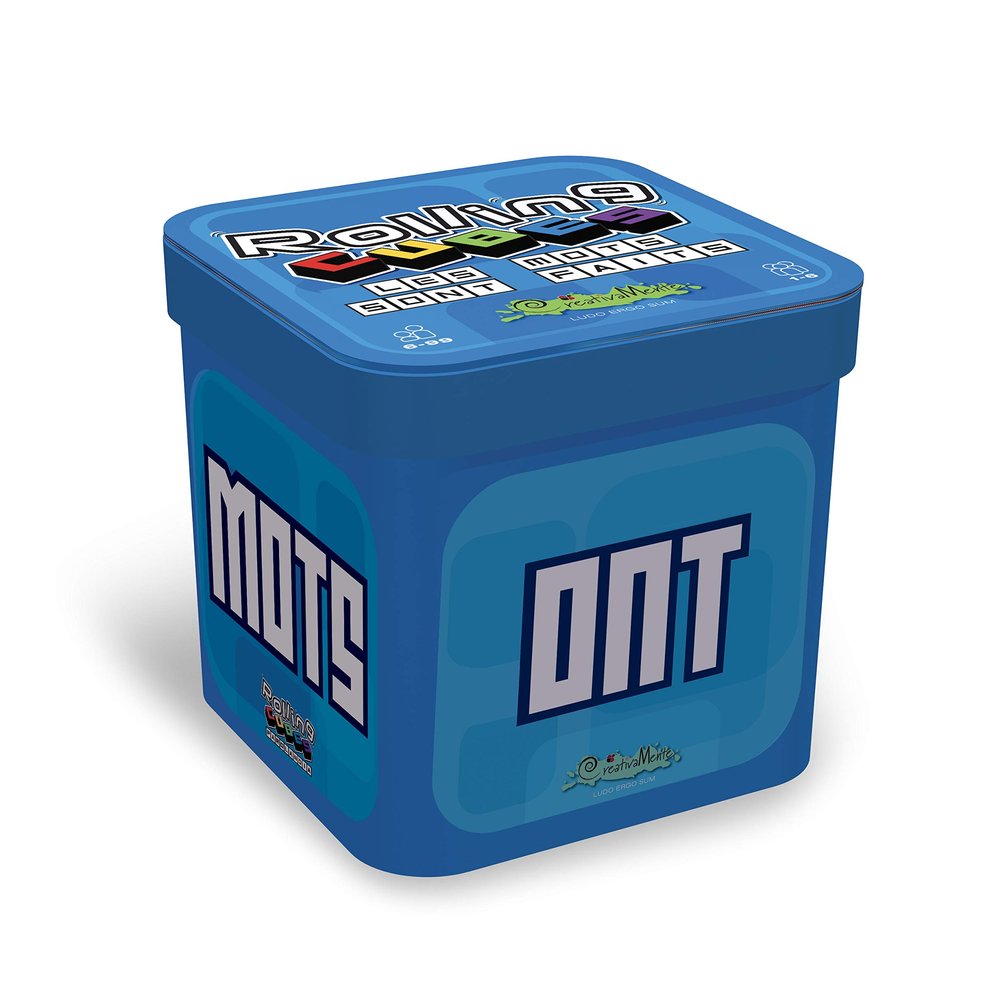 CreativaMente- Rolling Cubes Les Mots ONT la Parole, Multicoloured, 556