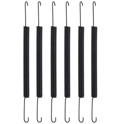 RC Engine Rear Exhaust Manifold Springs 100mm Exhaust Pipe Spring for 1/8 RC Spare Parts Accessories (6PCS)