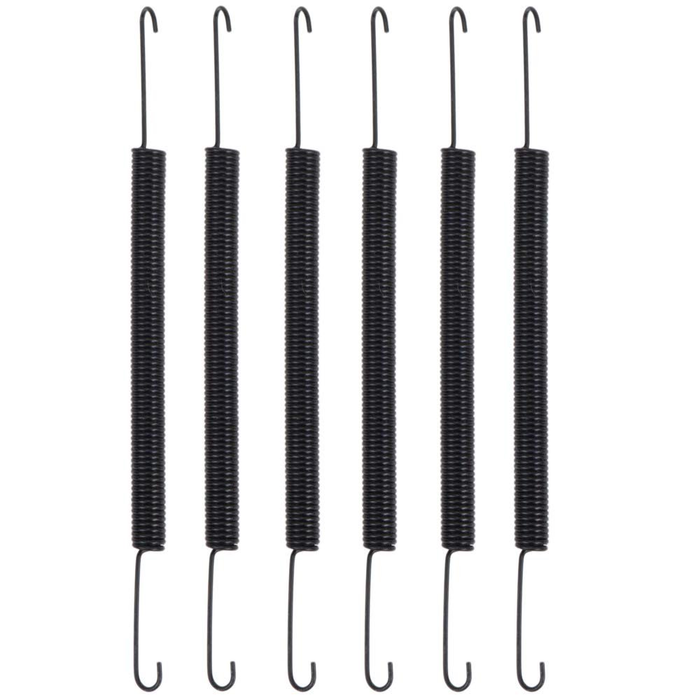 RC Engine Rear Exhaust Manifold Springs 100mm Exhaust Pipe Spring for 1/8 RC Spare Parts Accessories (6PCS)