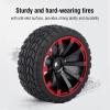 4pcs RC Tires, Off-Road Vehicle Wheel Rims RC Crawler Tyre Rubber Tire Wheels for RC 1:10 Car Part(Grain Pattern) Car Model Accessory Rc On Road Tires Rc On Road Tires Rc Car Tires view 4
