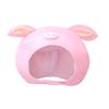 Amosfun Performance Accessories Pig Cap Plush Animal Hat Aniaml Funny Headwear Prom Headpiece Kids Outfits Dresses for Winter Cute Funny Hat Caps Cartoon Pink Child Pig Headgear Short view 1
