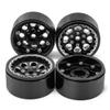 QUE-T 4pcs 1.9" Metal Beadlock Wheel Rims for 1/10 RC Crawler SCX10 D90 TRX4 view 1